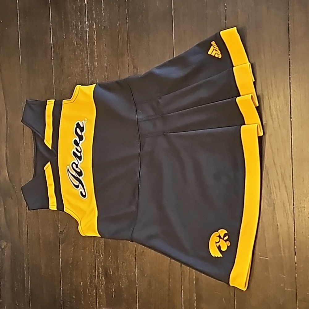 Iowa Hawkeye Cheerleader uniform dress, no bloomers